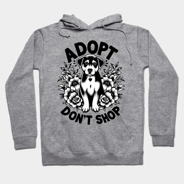 adopt dog don’t shop please Hoodie by FanArts